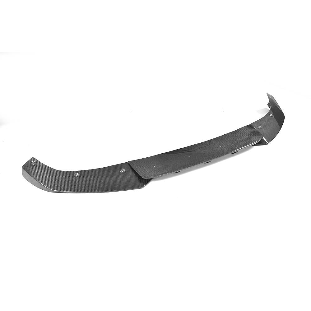 Audi A4 B9 SLINE  carbon fiber front lip detailA