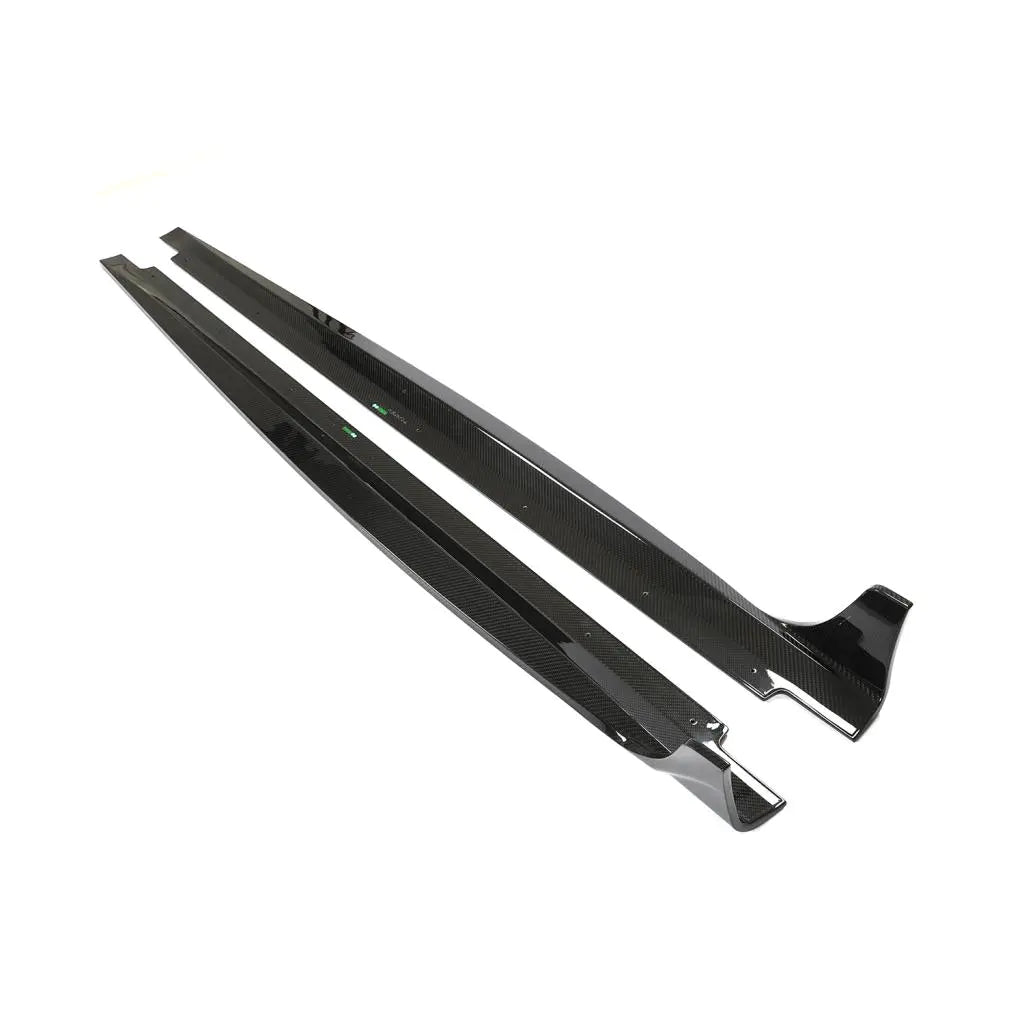 Audi A5 B9 Sline Dry Carbon Fiber Side Skirts detailB