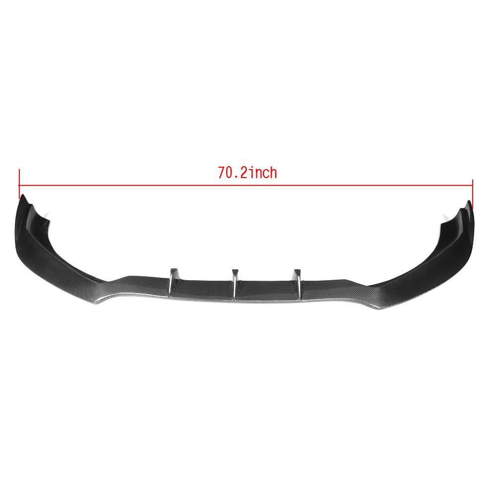 Audi A5 Carbon Fiber Front Lip size