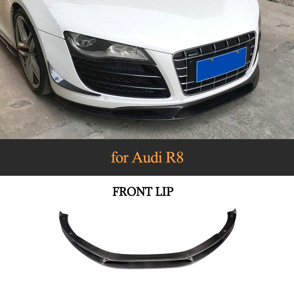 Audi R8 V10 Carbon Fiber Front Bumper Lip main