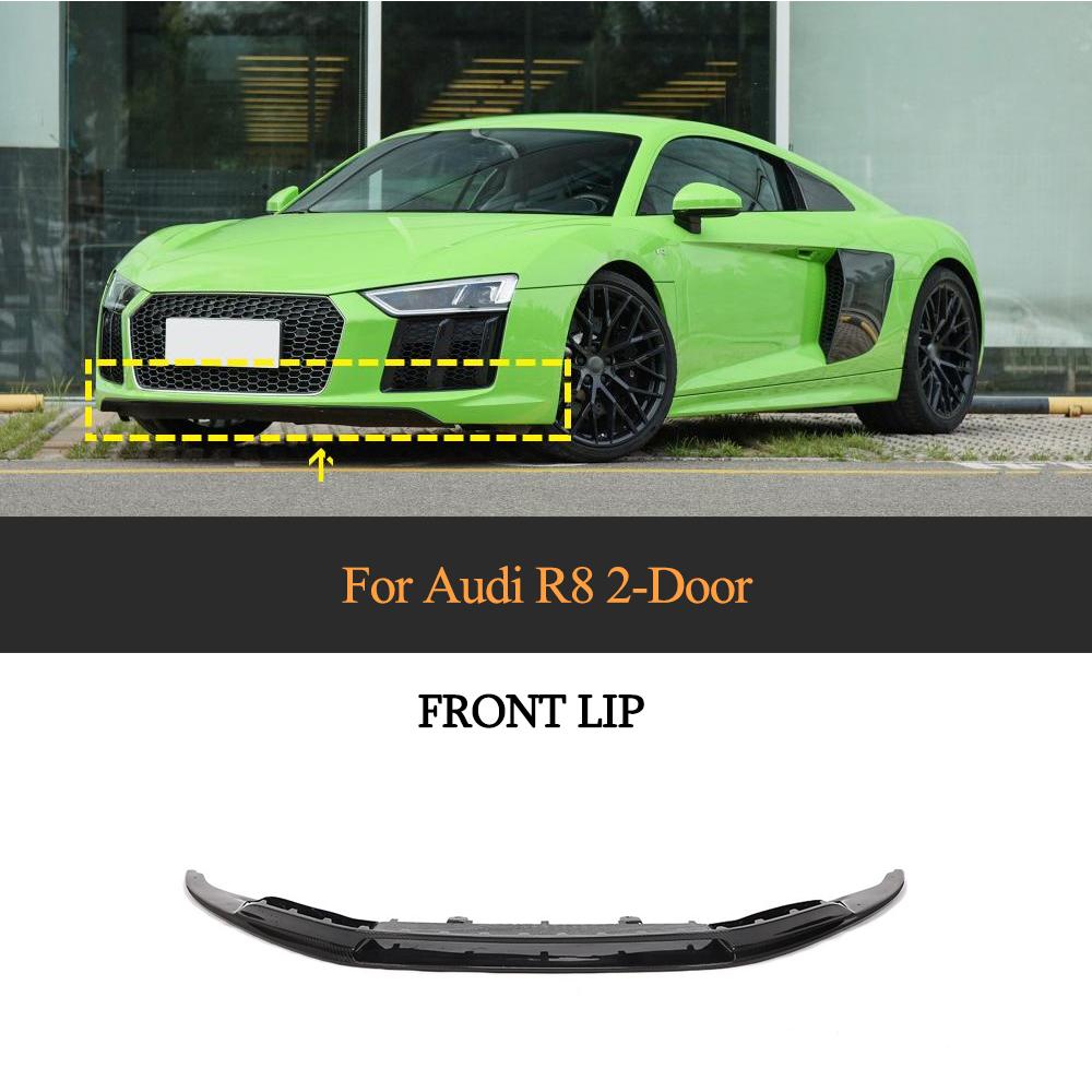 Audi R8 V10 Carbon Fiber Front Bumper Lip main