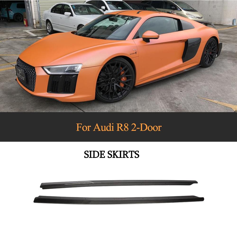 Audi R8 V10 Carbon Fiber Side Skirts main