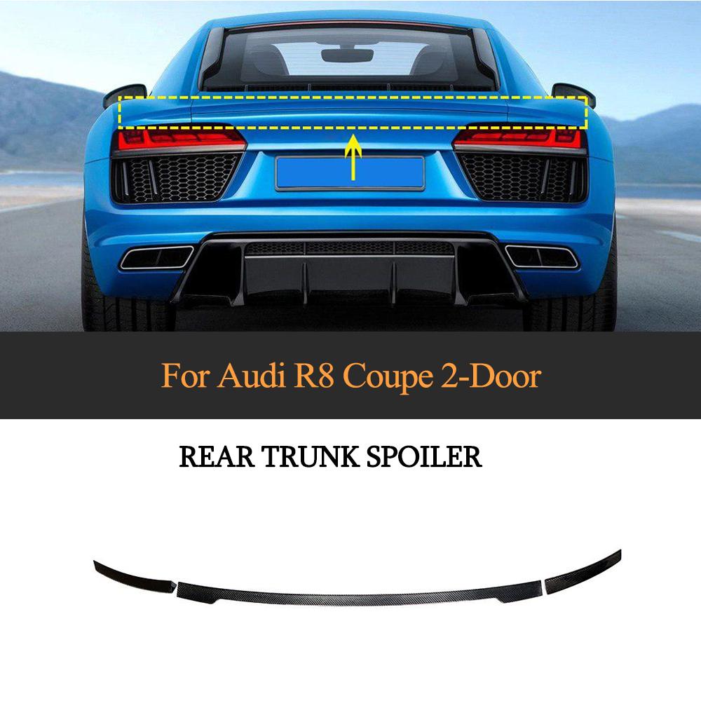 Audi R8 V10 Coupe Carbon Fiber Rear Spoiler Lip main