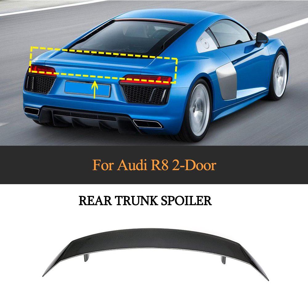 Audi R8 V10 Coupe Carbon Fiber Rear Trunk Spoiler main