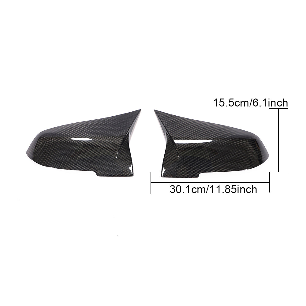 BMW 2 series F22 Carbon Fiber Mirror caps size