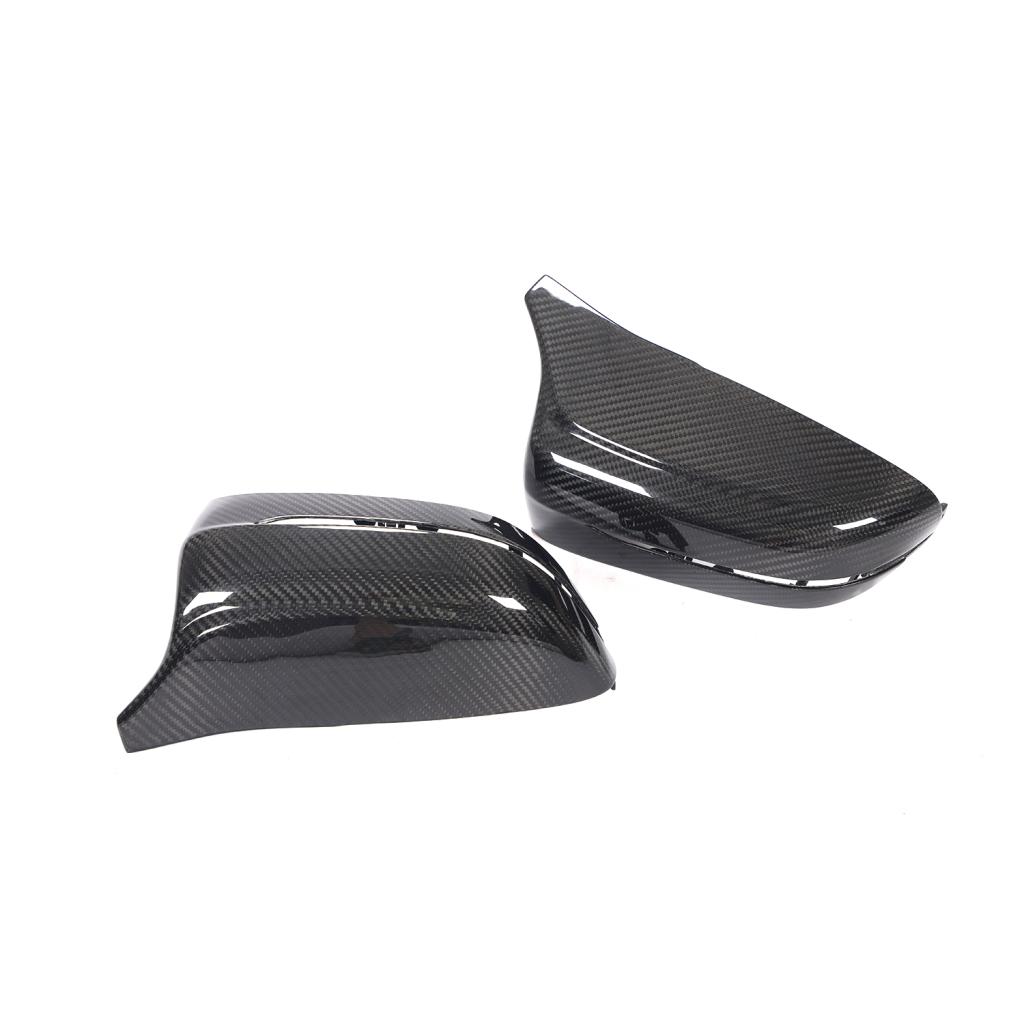 BMW 4 Series G22 Dry Carbon Fiber Mirror Caps Cover detailA