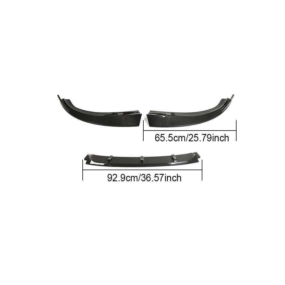 BMW 4 Series G26 Carbon Fiber Front Lip size