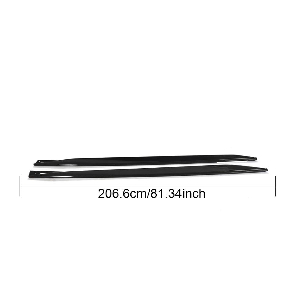 BMW 4 Series G26 Carbon Fiber Side Skirts 2021 size