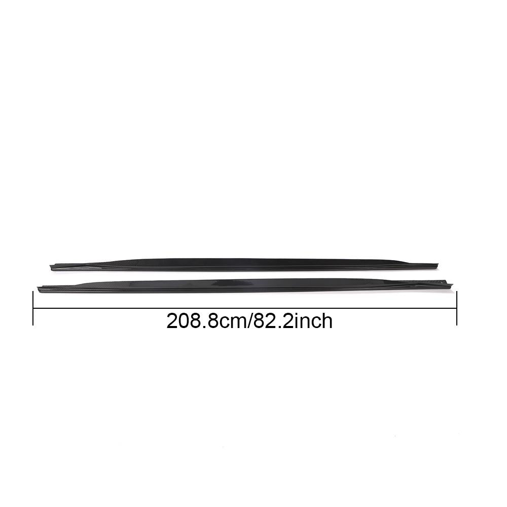 BMW 4 series G22 M-tech Carbon Fiber side skirts size