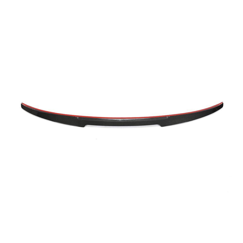 BMW 4 series G26 M-sport M4 Style Carbon Fiber trunk spoiler detailB