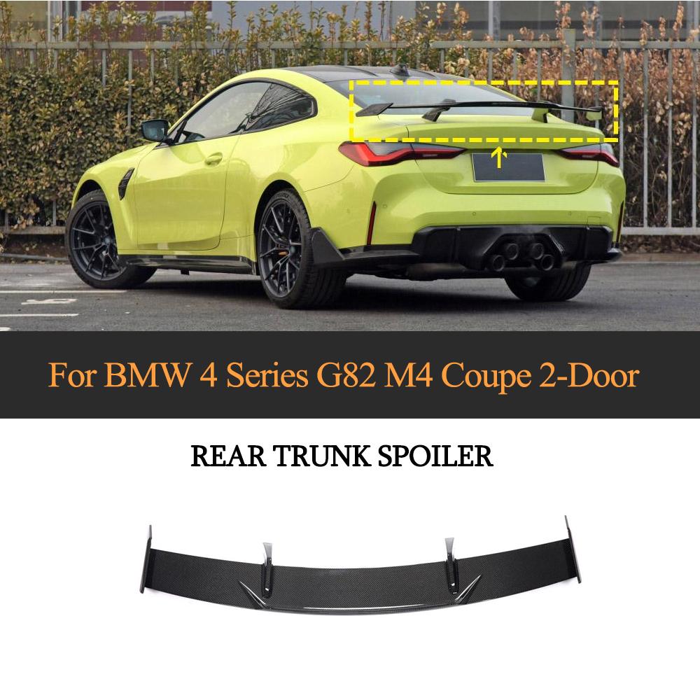 Carbon Fiber Ducktail Wing Spoiler BMW G80 M3 Competition main