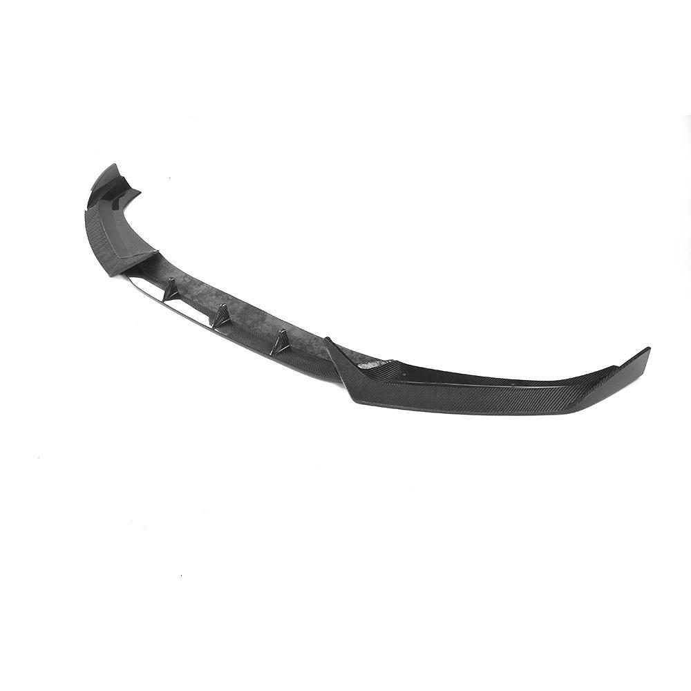 Carbon Fiber Front Bumper Lip Audi A4 B9 SLINE S4 Sedan detailF