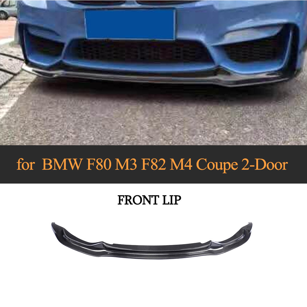 Carbon Fiber Front Bumper Lip BMW F80 M3 main