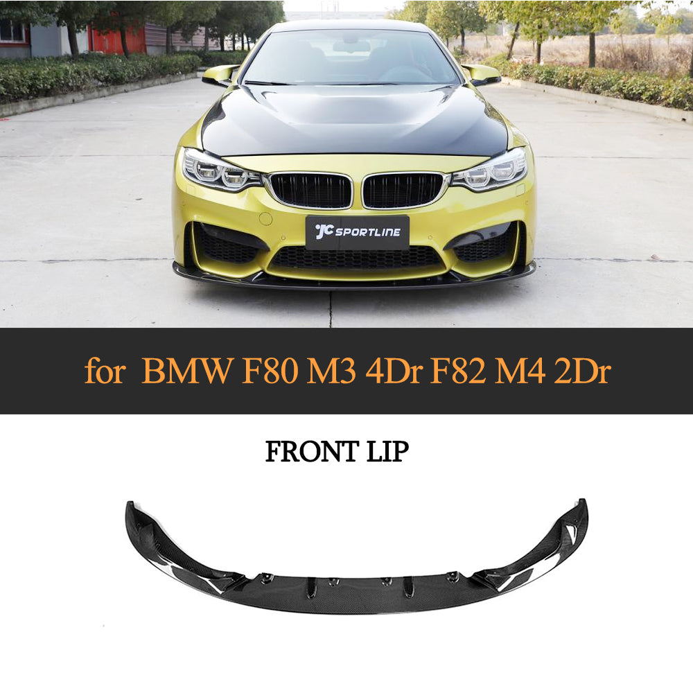 Carbon-Fiber-Front-Bumper-Lip-Spoiler-BMW-F82-M4-main