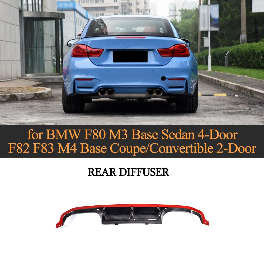 Carbon Fiber Rear Diffuser BMW F80 M3  main