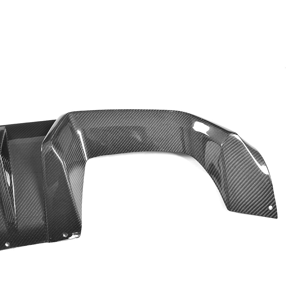 Carbon Fiber Rear Diffuser BMW F87 M2 detailD