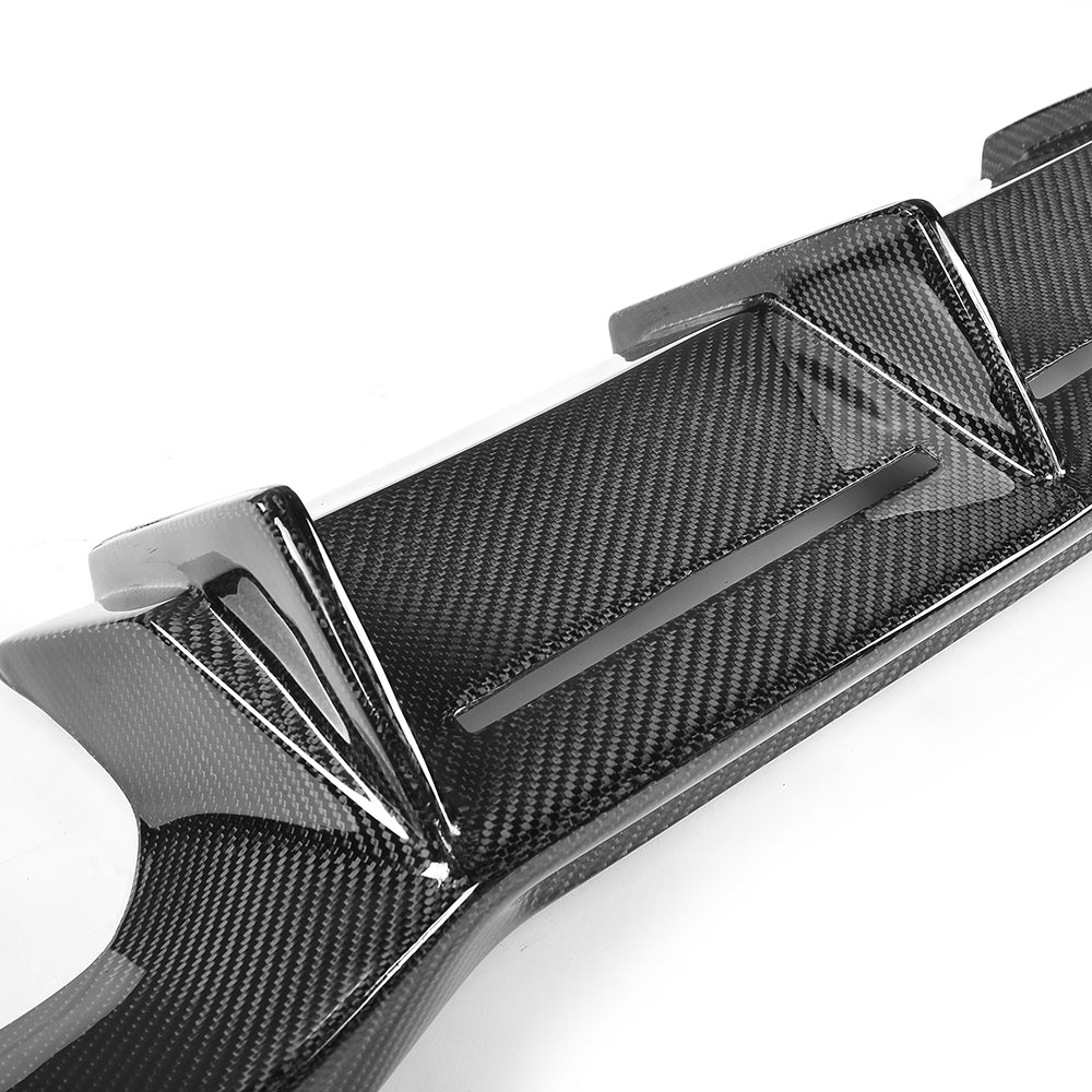 Carbon Fiber Rear Diffuser Lip BMW F87 M2  detailB