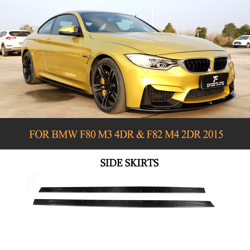 Carbon Fiber Side Skirts BMW F80 M3 main