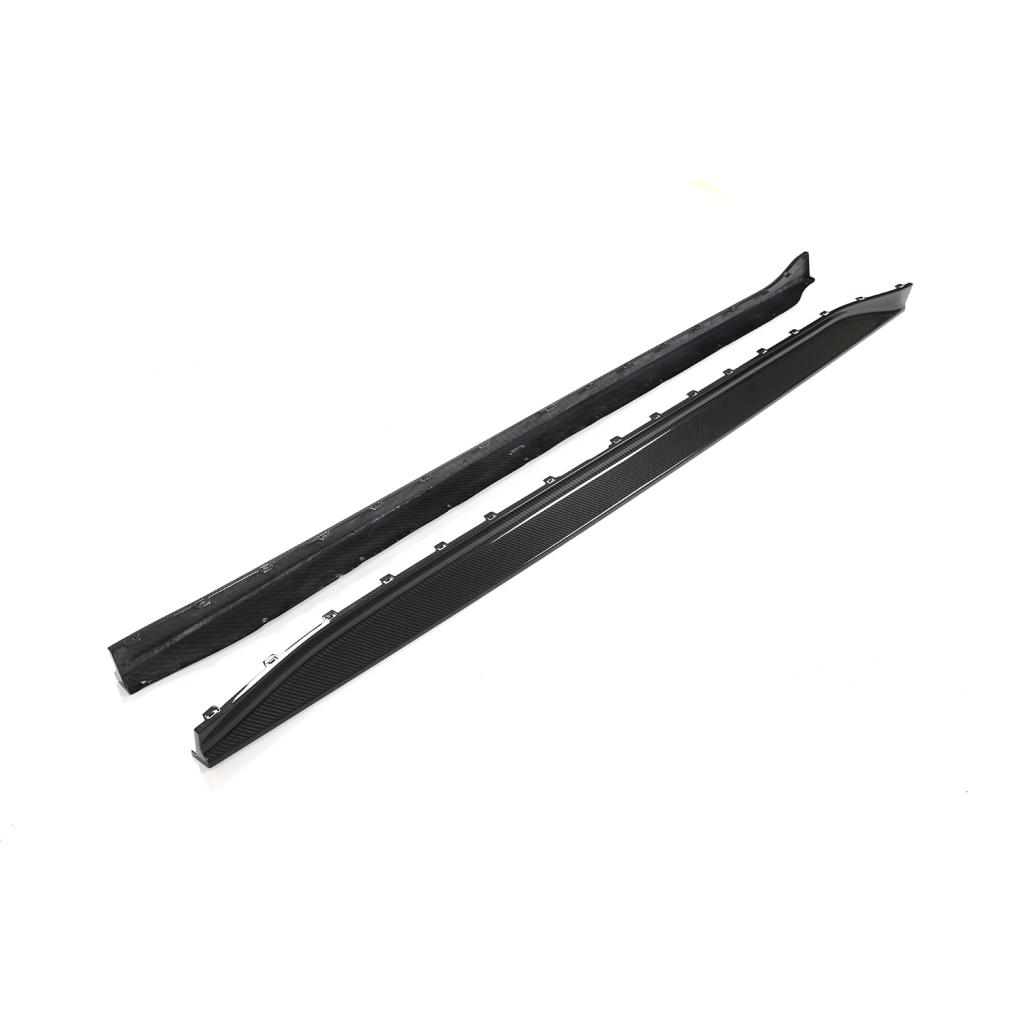 Dry Carbon Fiber G80 M3 Competition Side Skirts BMW G80 M3  detail B