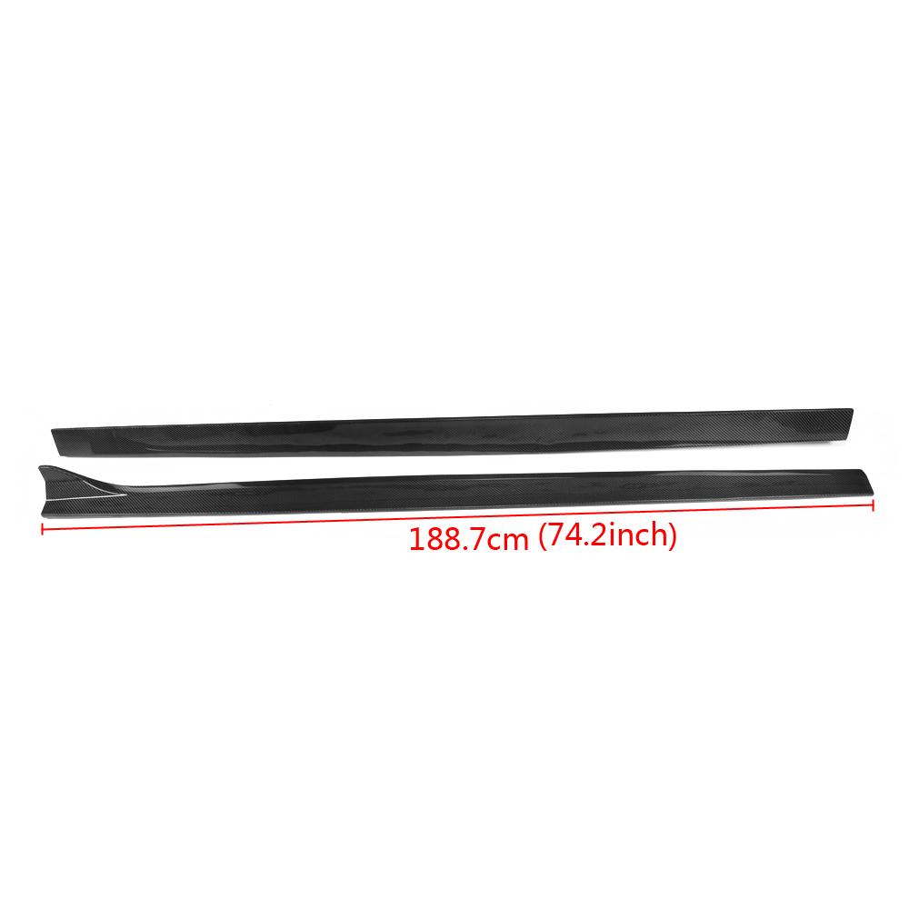  carbon fiber S3 Side Skirts Audi  size