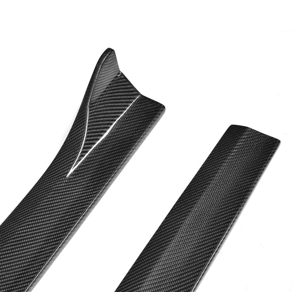 carbon fiber S3 Side Skirts Audi detailB